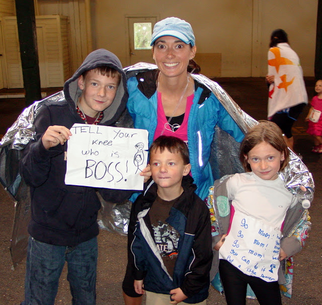 half marathon finish line