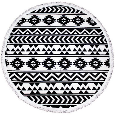 round aztec beach towel round aztec beach towel