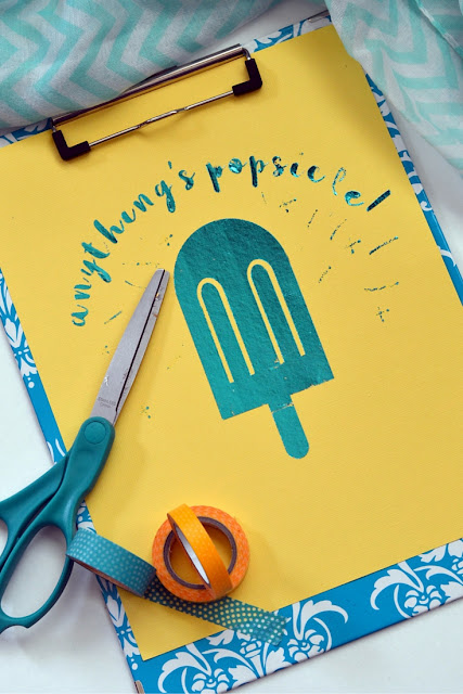 deco foil anything's popsicle summer sign deco foil anything's popsicle summer sign