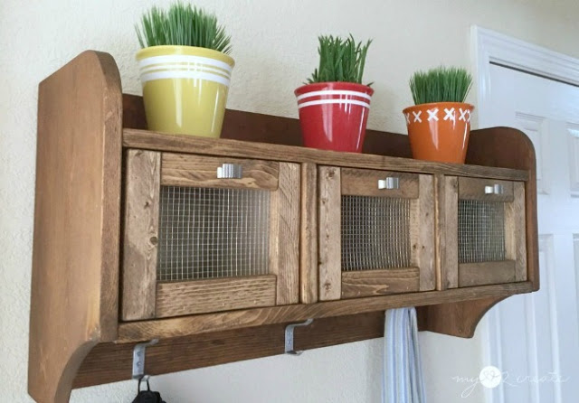 My Love 2 Create build your own hanging storage shelf
