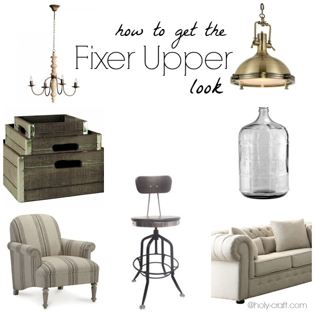 how to get the fixer upper look without being on the show fixer upper look