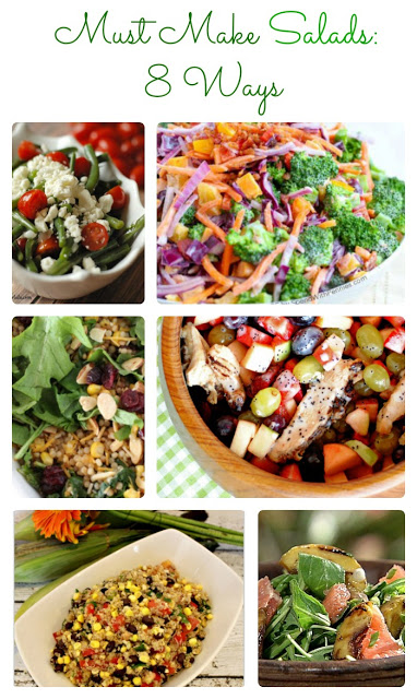 Must make salads 8 different ways Must make salads 8 different ways perfect for pot lucks