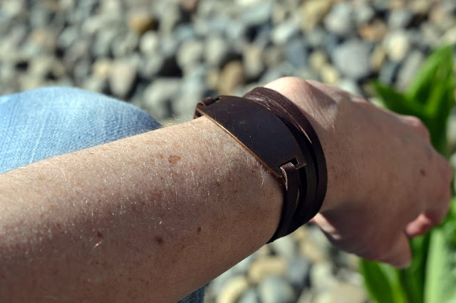 easy to make brass tie wrap leather bracelet easy to make brass tie wrap leather bracelet