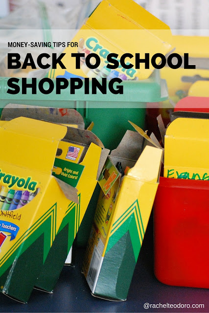 Money Saving Tips for Back to School Shopping school supplies how to save money on going back to school