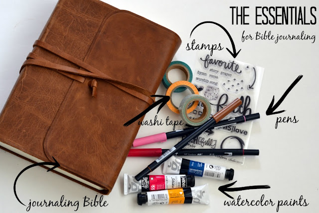 The Essentials of Bible journaling dayspring, illustrated faith,