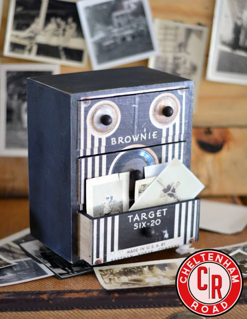 Cheltenham Road mini dresser vintage camera