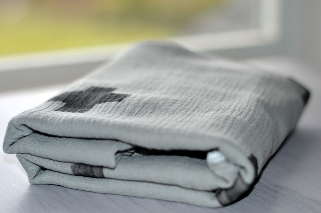 hand stamped muslin swaddle blanket hand stamped muslin swaddle blanket