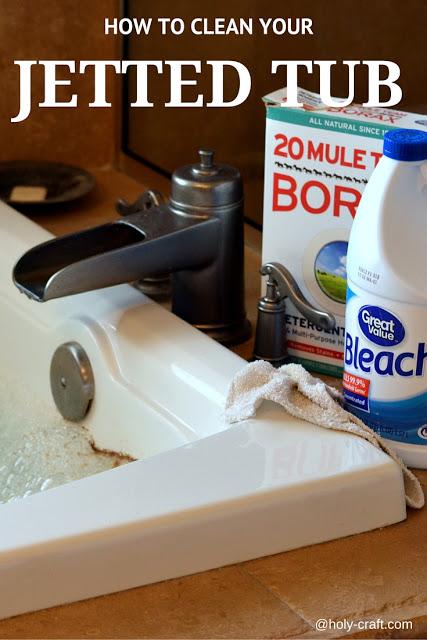 how to clean your jetted tub