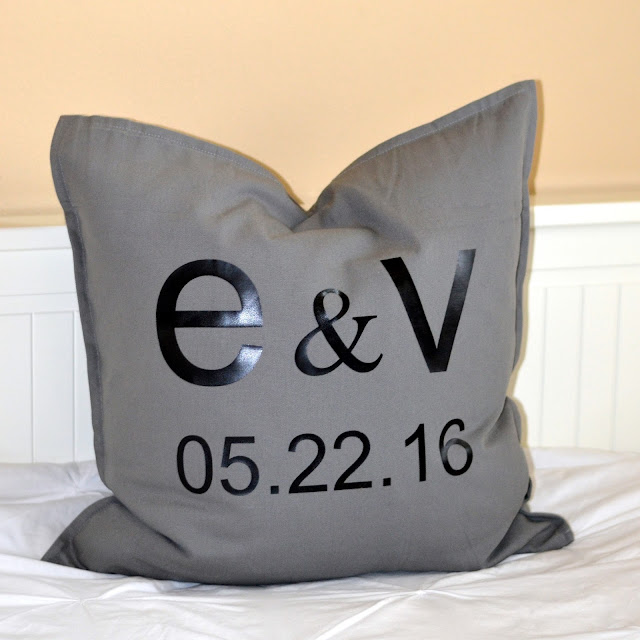 Wedding date pillows a personalized wedding gift idea Wedding date pillows a personalized wedding gift idea