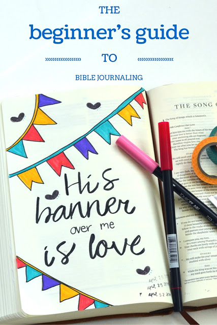 The beginners guide to Bible journaling