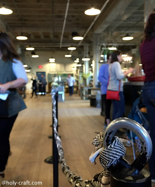 details inside magnolia market line at magnolia market