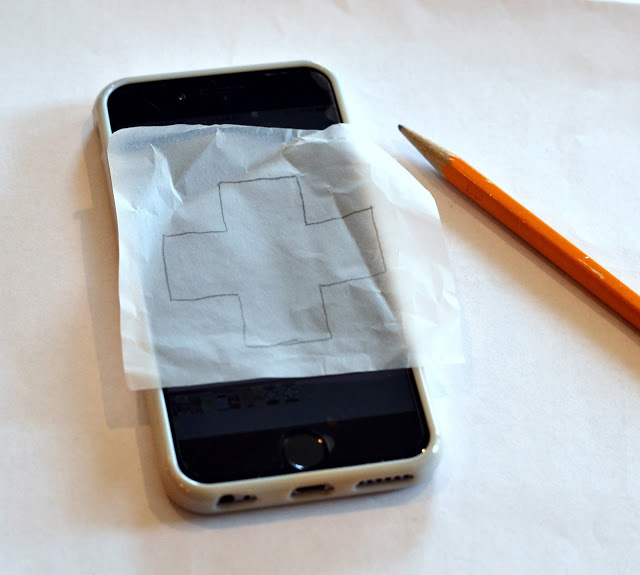 using my phone and a picture to transfer an image phone image