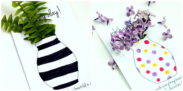 free printable coloring flower vase for Mother's day or May day free printable coloring flower vase for Mother's day or May day