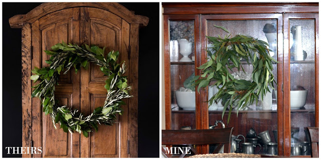 Spring greenery wreath fail