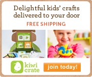 Delightful kids' crafts delivered right to your door. Free Shipping! <Visit Kiwi Crate!>