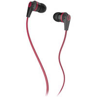 Skullcandy INK'D 2.0 Earbud Headphones (Black and Red)