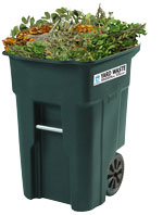 Yard waste container