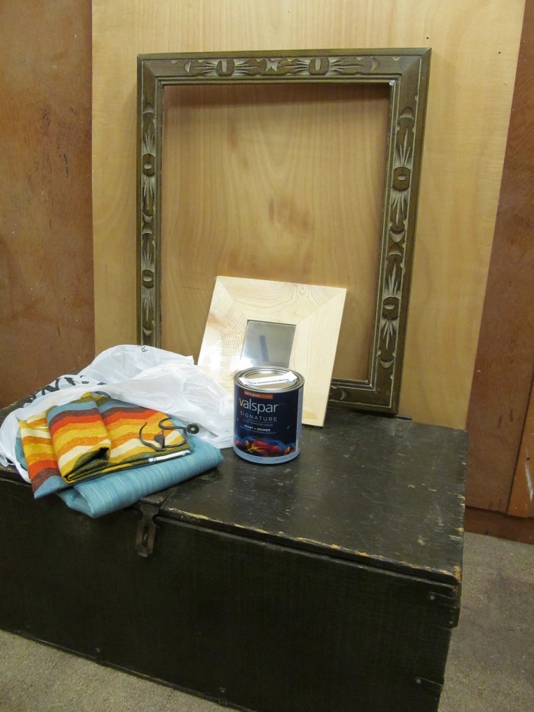 Before picture with supplies Before picture with supplies