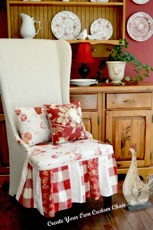 Easy Custom Upholstered Chair