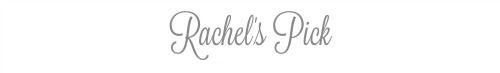 ToT Rachel's Pick